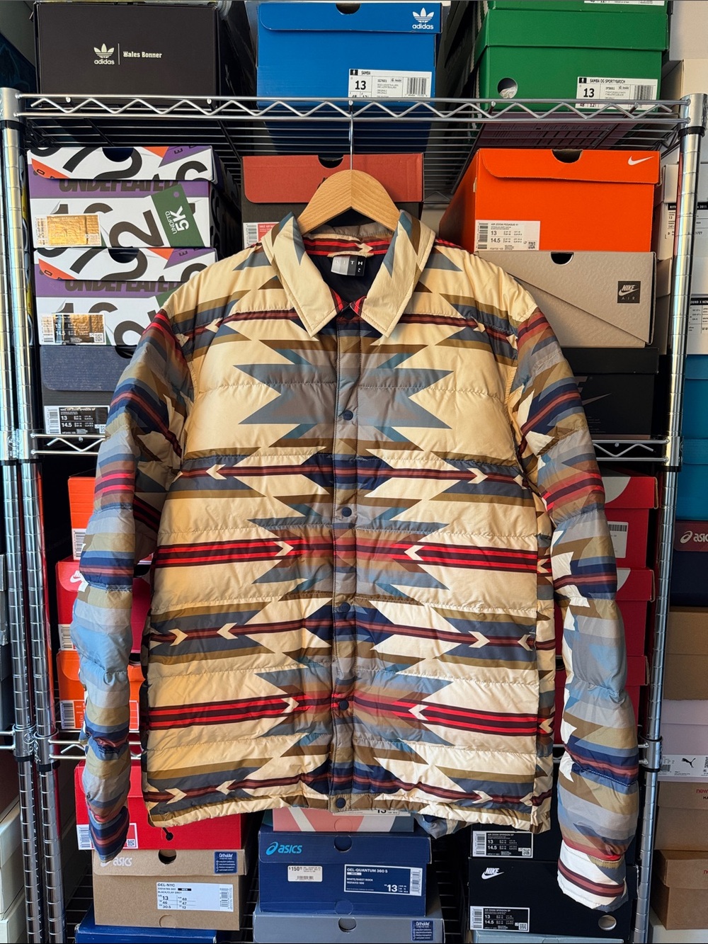 Kith x Pendleton Brave Star Puffer - Men’s XL